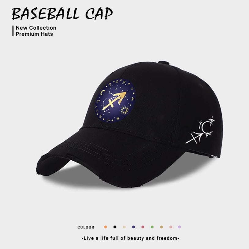 Europäische und amerikanische lässige Baseballkappe für Damen