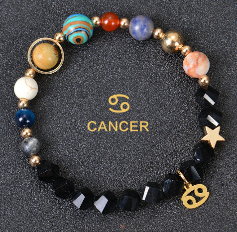 أساور الكواكب الثمانية والأبراج الاثني عشر، سوار خرز بحجر مطفي