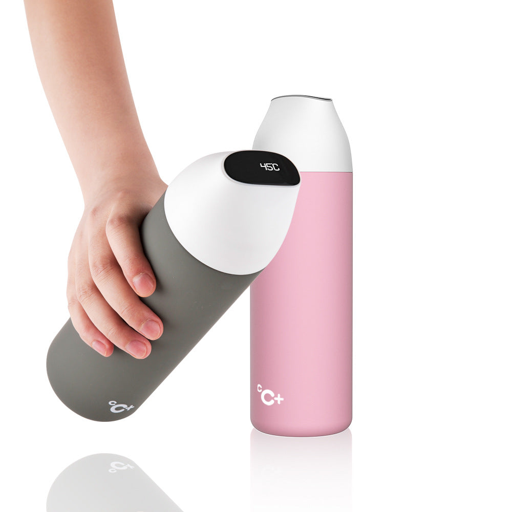 Xiaomi Smart Vacuum Insulation Bottle Kiss Kiss Fish Vakuumflaschen Thermoskannen OLED-Temperaturanzeige Reisebecher