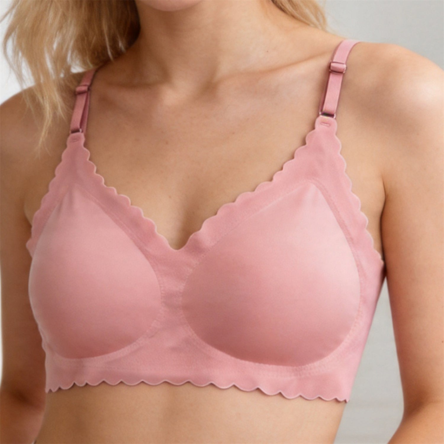 Soft Support Deep V Wireless Bra