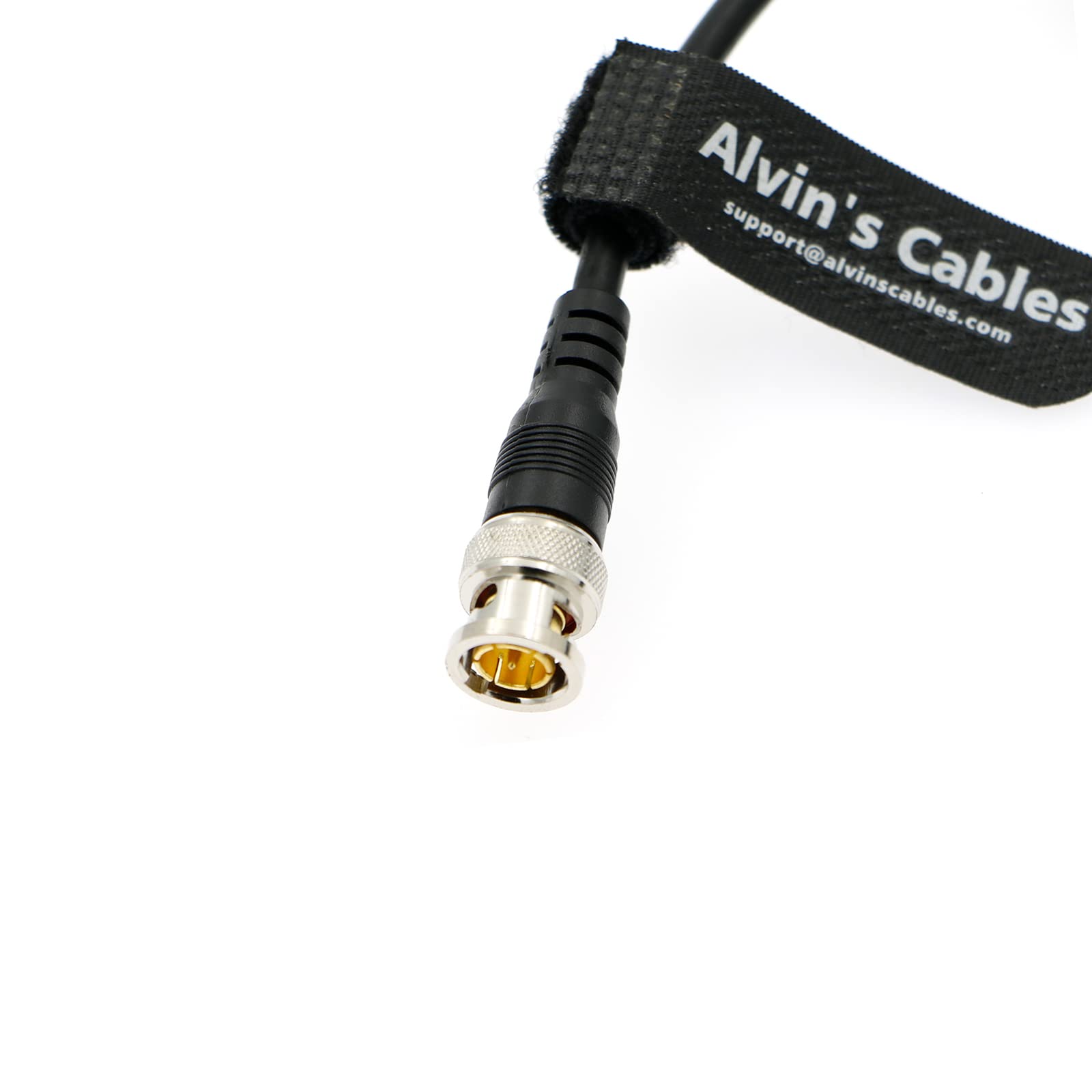 Alvin's Cables 3G SDI Cable BNC to BNC Cable Thin Flexible for Sony FS5| FS7| FX6, for Canon C300, Blackmagic URSA Camera, Atomos Ninja| Shogun Monitor, Right Angle 60CM| 2ft
