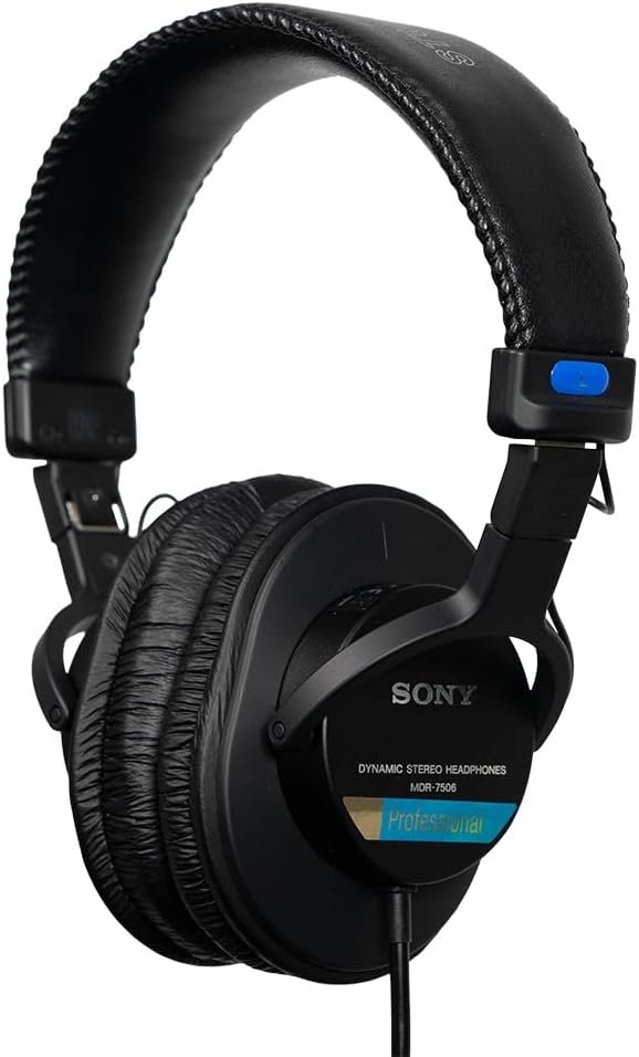 Sony MDR7506 Professioneller Großmembran-Kopfhörer