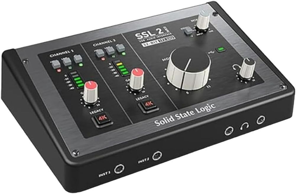 واجهة صوت USB من نوع 2x2 من سوليد ستيت لوجيك SSL 2 MKII