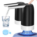 Myvision 2er-Pack elektrischer tragbarer 19-Liter-Wasserspender, universelle Micro-USB-Ladung Wasserflaschenpumpe, 11-19-Liter-Krug-Wasserspender mit Silikonkappe (2 Stück Modell 9)