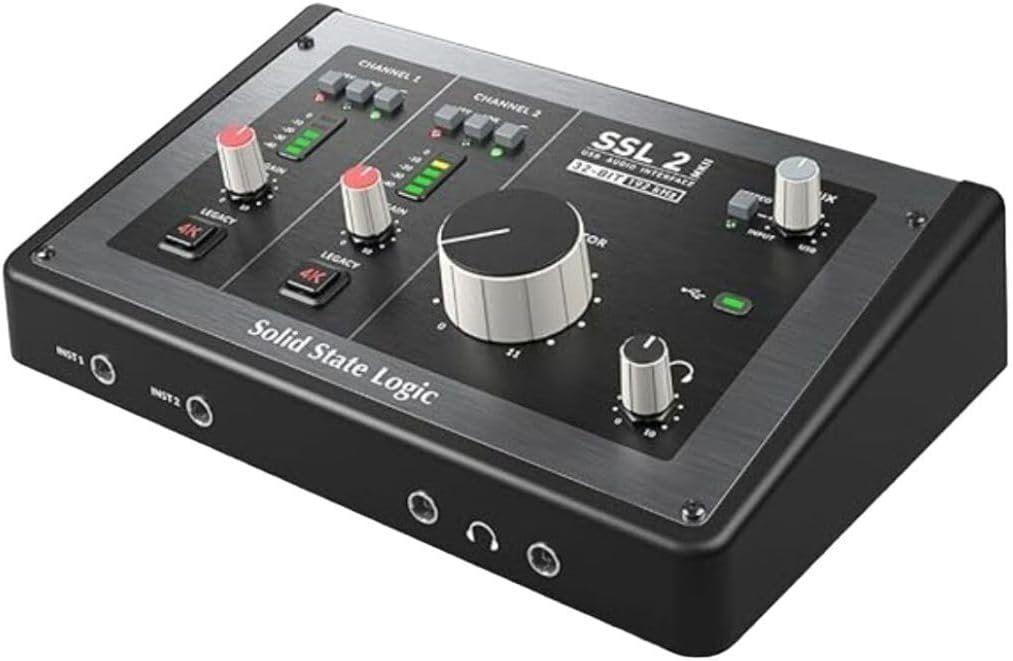 واجهة صوت USB من نوع 2x2 من سوليد ستيت لوجيك SSL 2 MKII