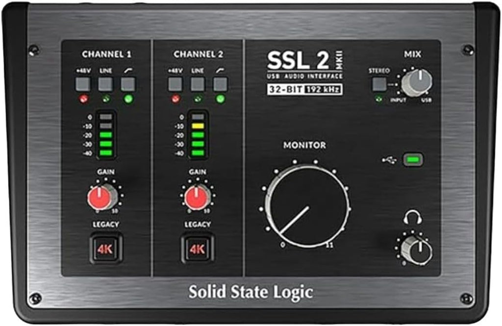 واجهة صوت USB من نوع 2x2 من سوليد ستيت لوجيك SSL 2 MKII