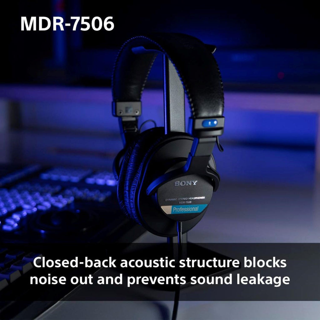 Sony MDR7506 Professioneller Großmembran-Kopfhörer