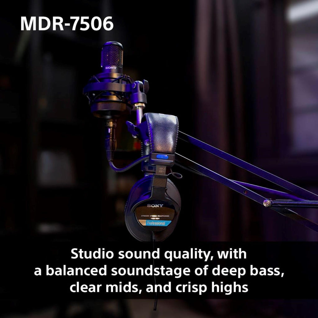 Sony MDR7506 Professioneller Großmembran-Kopfhörer