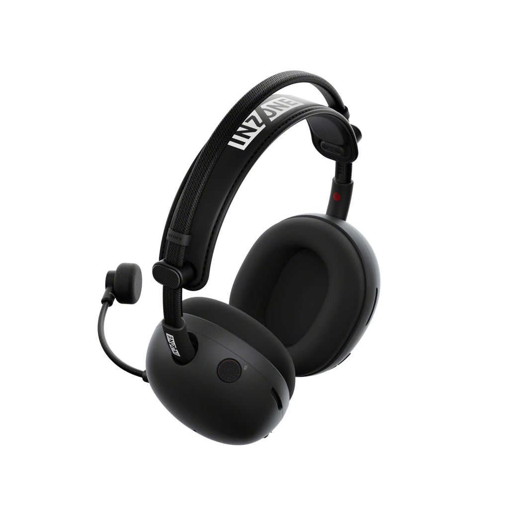 Sony INZONE H9 II Wireless Noise Canceling Gaming Headset, WH-1000XM6 Drivers, Lightweight, Detachable Cardioid AI Mic, 2.4GHz and Bluetooth, Soft Case, for PC, PS5, Switch, and Mobile, Black