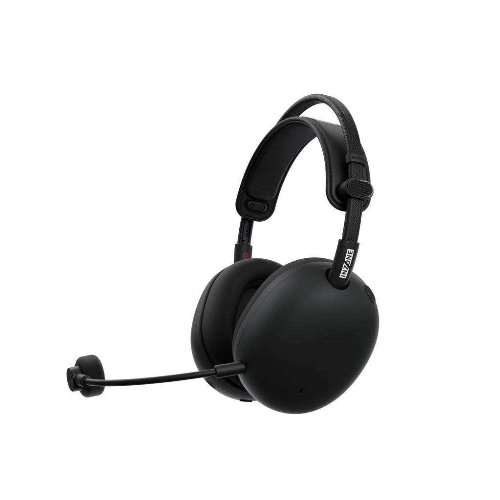 Sony INZONE H9 II Wireless Noise Canceling Gaming Headset, WH-1000XM6 Drivers, Lightweight, Detachable Cardioid AI Mic, 2.4GHz and Bluetooth, Soft Case, for PC, PS5, Switch, and Mobile, Black