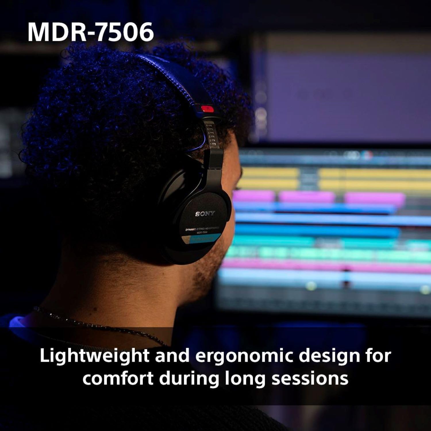 Sony MDR7506 Professioneller Großmembran-Kopfhörer