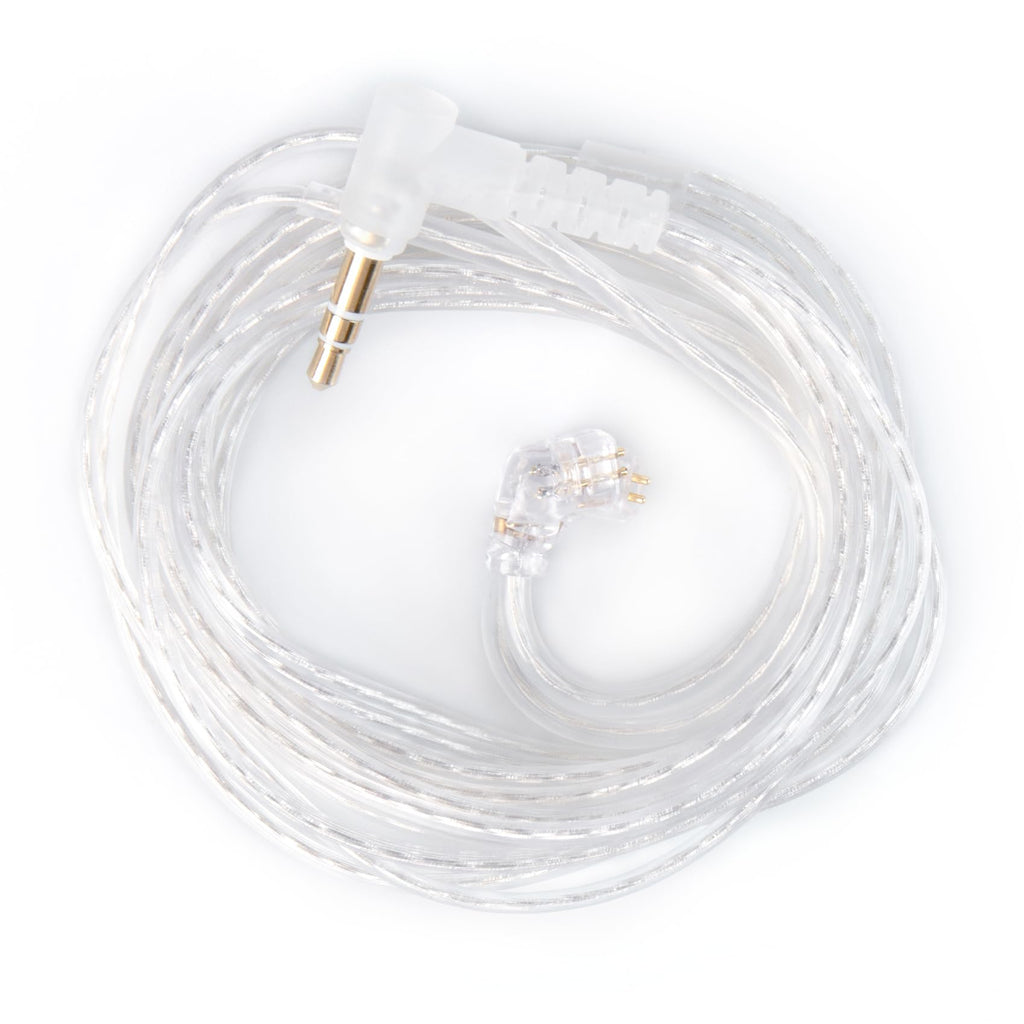 KZ CCA 2PIN IEM Earphone Cable, 4 Core High-Purity Copper Twisted IEMs Replacement Cable, Earbud Headphone Replacement Copper Extension Cable for KZ ZST ZSTX EDX ES4 AS10 CCA C10 C16 TRN V80 V90