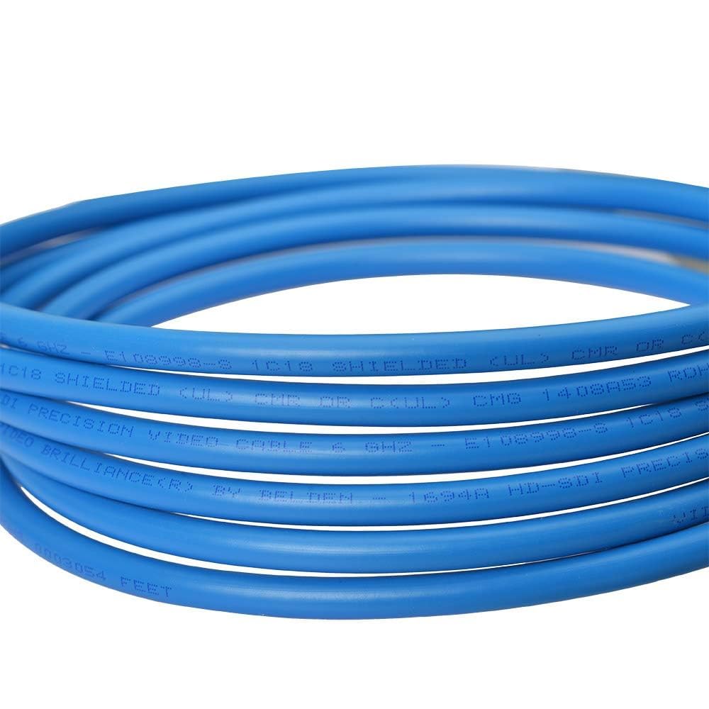 Superbat SDI Cable BNC Cable 3G/6G/12G (Belden 1694A)，10FT/15FT/30FT/50FT/100FT/200FT,Supports HD-SDI/3G-SDI/4K/8K，SDI Video Cable Precision Video Cable(1Pcs)