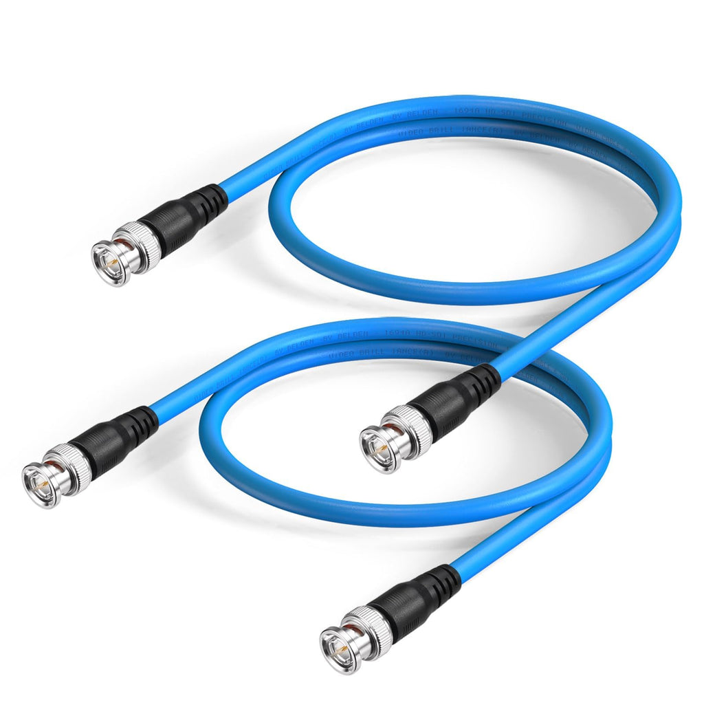 Superbat SDI Cable BNC Cable 3G/6G/12G (Belden 1694A)，10FT/15FT/30FT/50FT/100FT/200FT,Supports HD-SDI/3G-SDI/4K/8K，SDI Video Cable Precision Video Cable(1Pcs)