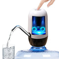 Echte Dual-Wasserpumpe 5 Gallonen Wasserspender, tragbarer Wasserkrug mit hoher Batteriekapazität, USB-Ladefunktion, einfach zu bedienender Wasserspender für 5-Gallonen-Flaschen Camping