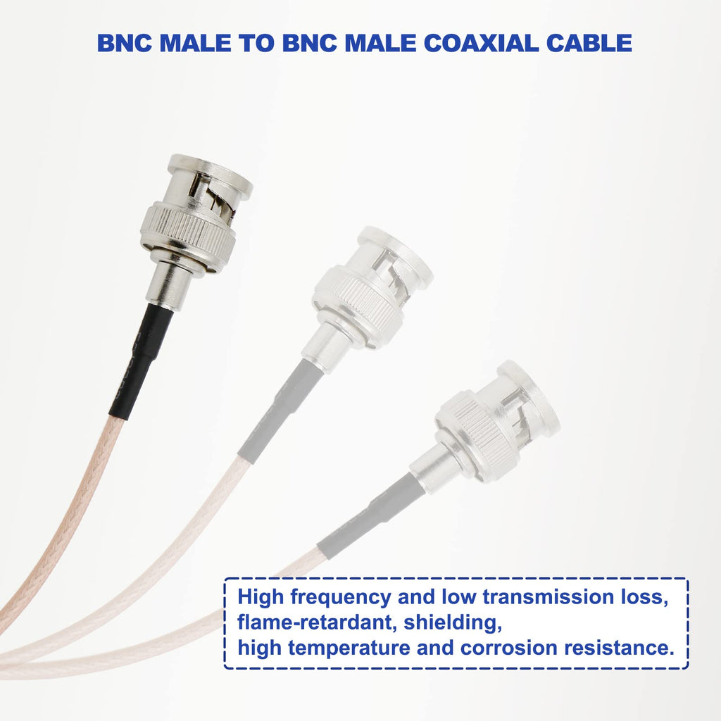 Alvin's Cables 3G SDI Cable BNC to BNC Cable Thin Flexible for Sony FS5| FS7| FX6, for Canon C300, Blackmagic URSA Camera, Atomos Ninja| Shogun Monitor, Right Angle 60CM| 2ft