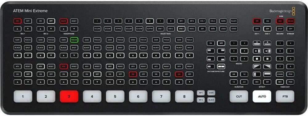 Blackmagic Design ATEM Mini Extreme HDMI Live-Stream-Mischer (SWATEMMINICEXT)