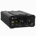 Coda Ultra-Compact Personal in Ear Monitor Amplifier - Double Channel Headphone Amplifier System with XLR & TRS Input - Portable IEM Amp with Mono & Stereo Mix Panning - Sturdy Housing with Belt Clip