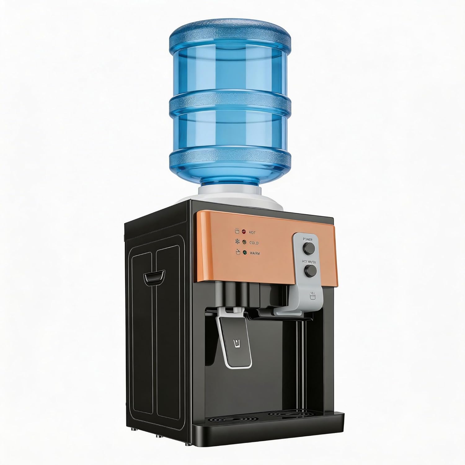 Water Cooler Dispenser 5 Gallon Bottle Top Loading Dispenser Hot and Cold Water for Offices Home
