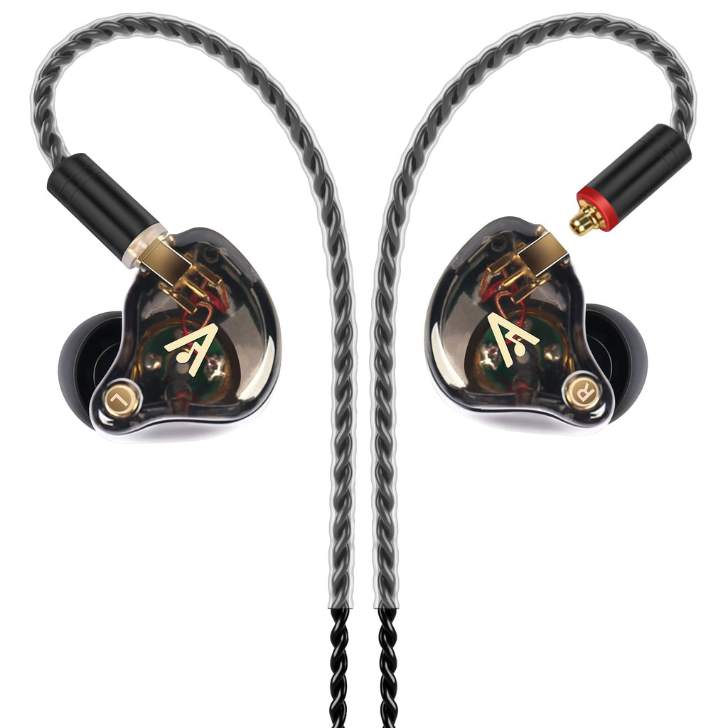 Vibes 202MC USB-C Wired Earbuds - USBC HiFi in Ear Headphones for iPhone 17/16/15 - Noise Isolating Ear Buds w/ Mic - Clear Sound, Deep Bass & Comfort-Fit Earphones - Silver Plated Cord, Carrying Case