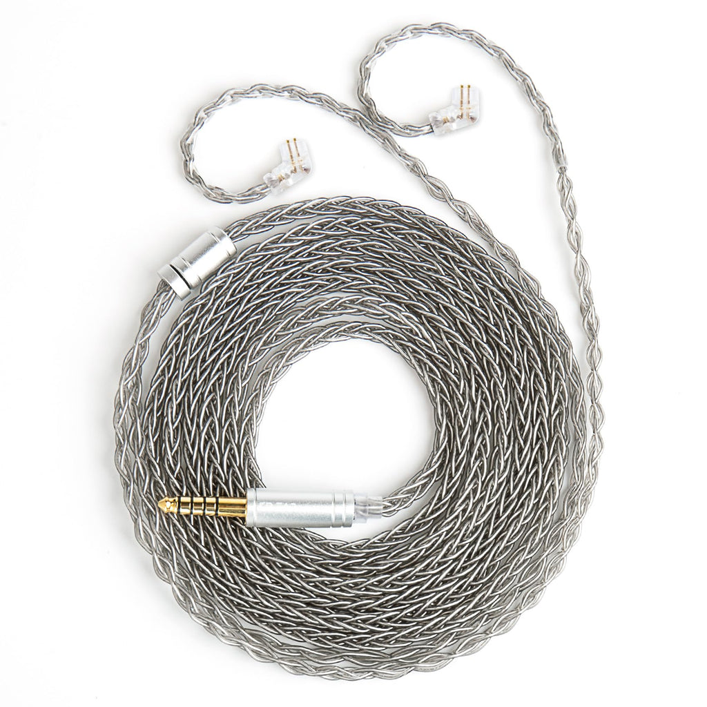 KBEAR ST16 Plus Long IEMs Earphone Cable with QDC-Type Pin for KZ ZSN/ZSN PRO /EDX PRO/ZS10 PRO/ZSN PRO X/ZS12 PRO X/ZSX/ZAS/ZVX/AS16/ZAR/DQS/ASX/D-Fi/Castor/PR2/PR3/ZEX CCA CRA/C12/C10PRO (QDC 3.5MM)