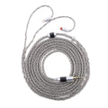 Linsoul Tripowin Zonie IEM Cable, 2m Long Earbud Cord, 16 Core Silver Plated Earphone Cable, in Ear Monitor Wire for Audiophile Musician (2Pin)