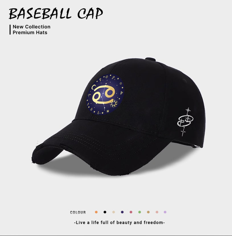 Europäische und amerikanische lässige Baseballkappe für Damen