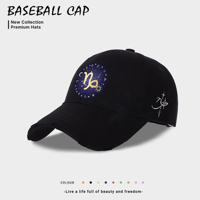 Europäische und amerikanische lässige Baseballkappe für Damen
