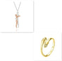 Rose gold set