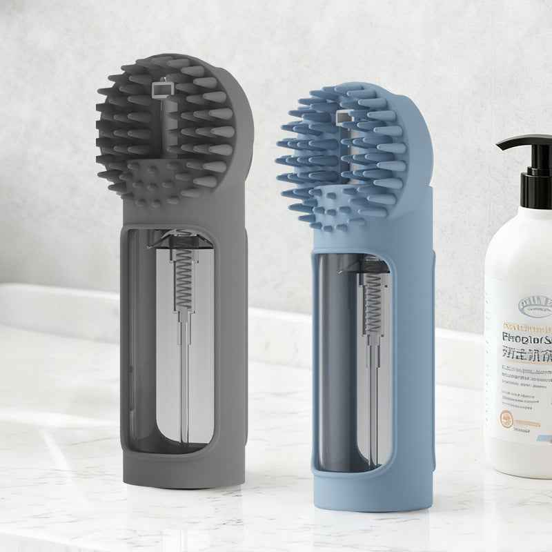Silicone 2-in-1 Multi-Functional Pet Bath Brush